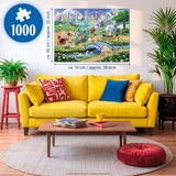 Puzzle Ravensburger Pokémon Breakout 1 Eevee en el Parque 1000 Piezas (12002033) — imagen 3