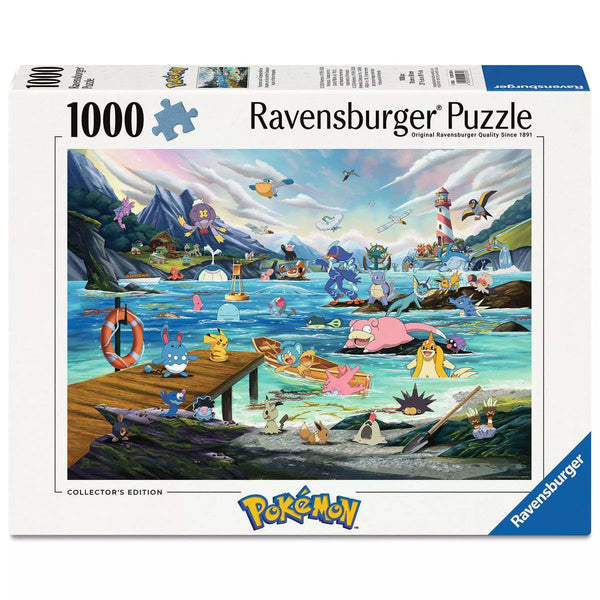 Puzzle Ravensburger Pokémon Breakout 3 Vaporeon Mar Templado 1000 Piezas (12002035)