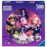 Puzzle Ravensburger Redondo K-Pop Demon Hunters 500 Piezas (12002052)