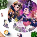 Puzzle Ravensburger Redondo K-Pop Demon Hunters 500 Piezas (12002052) — imagen 4