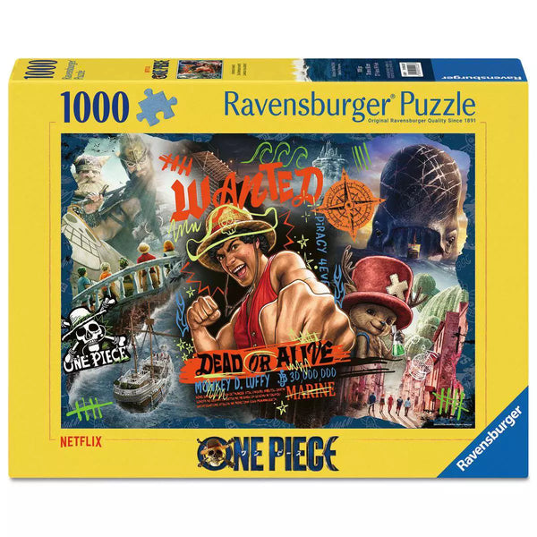 Puzzle Ravensburger One Piece Netflix Wanted 1000 Piezas (12002223)