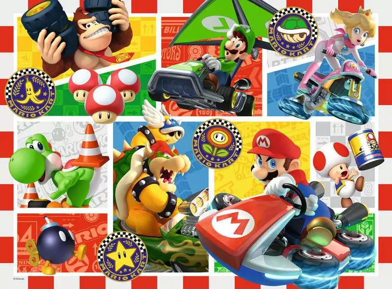 Ravensburger Puzzle 200 Piezas Mario Kart Nintendo 04143