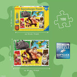 Puzzle Ravensburger Donkey Kong 100 Piezas XXL (12004346) — imagen 4