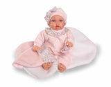 Muñeca Antonio Juan Petit con saquito de dormir referencia 12443