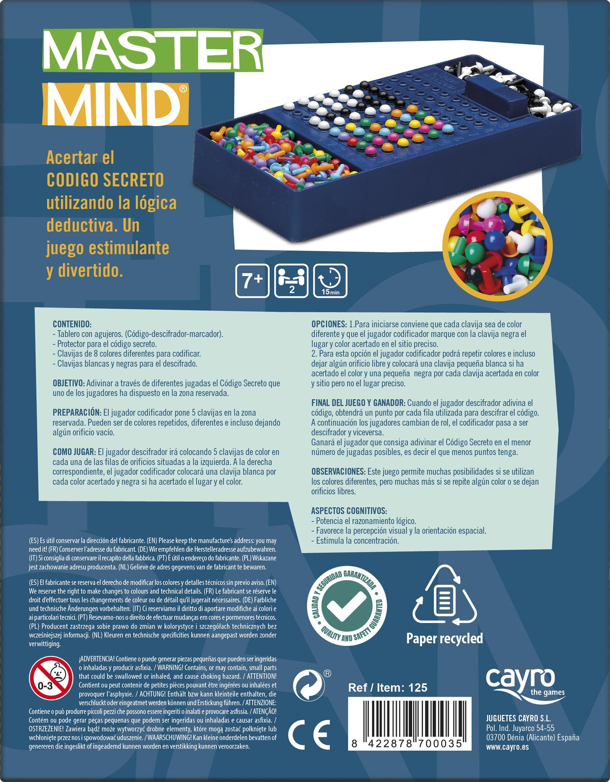 Master Mind Viaje Cayro, imagen 4