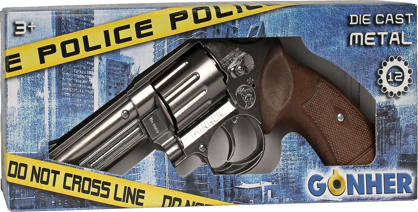 Gonher Revolver policía 12 tiros (6067/0)