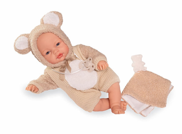 Muñeca Antonio Juan Bimba lloro disfraz de osito referencia 14364