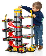 Niño jugando con el parking Moltó de 7 plantas 15419
