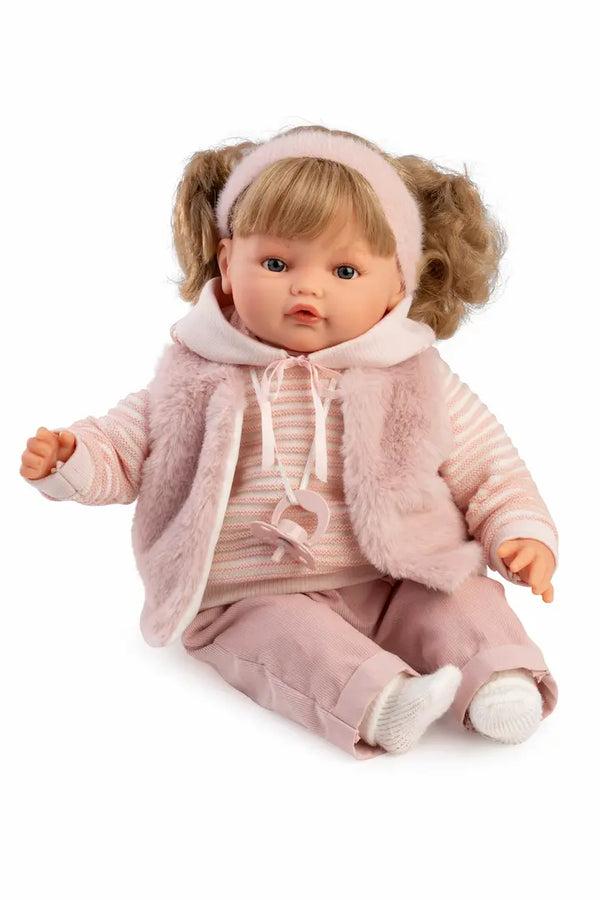 Muñeca Beni lloro jersey rayas Antonio Juan 16386