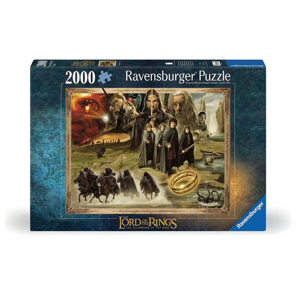 Puzzle Ravensburger El Señor de los Anillos La Comunidad del Anillo 2000 Piezas (16927)