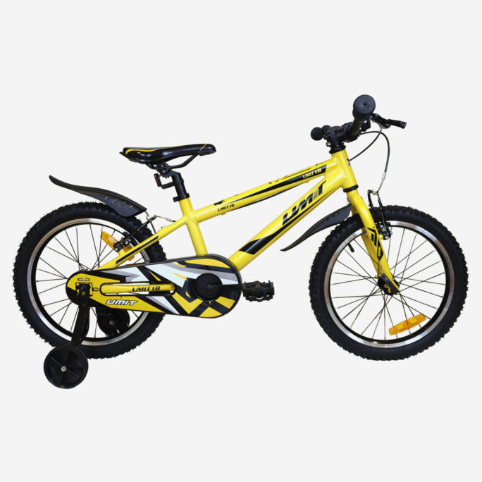 Bicicleta UMIT Aluminio 180 18" Amarilla (1821A-9)