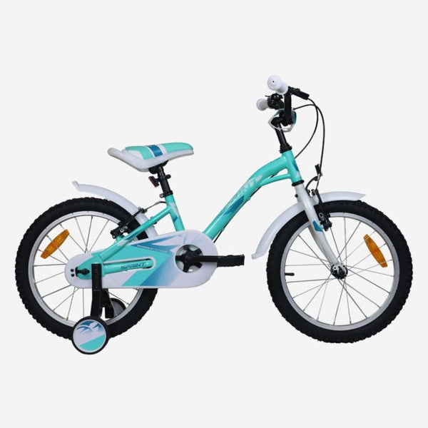 Bicicleta UMIT Alice 18" Turquesa con Cesta (1825-52)