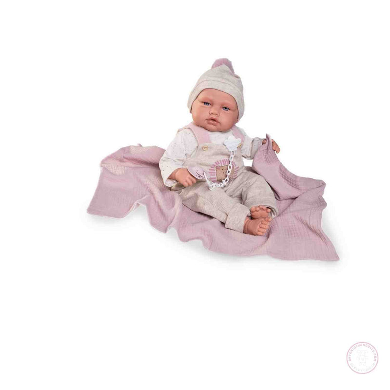 Babydoo posturitas con manta. Cuerpo flexible — Muñecas Antonio Juan, ref. 18310 (vista 2)