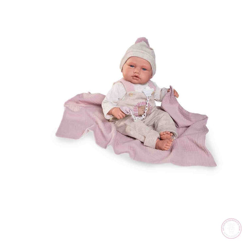 Babydoo posturitas con manta. Cuerpo flexible — Muñecas Antonio Juan, ref. 18310 (vista 2)