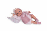 Muñeca Antonio Juan Babydoo posturitas con chaleco. Cuerpo flexible referencia 18311