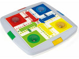 Chicos Parchís y Oca Deluxe 64104 - tablero premium reversible con dado automático