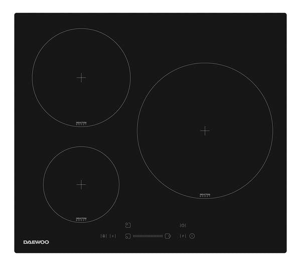 Placa de Inducción Daewoo BH6ISF31BNM-ES 3 Zonas 60 cm con Boost