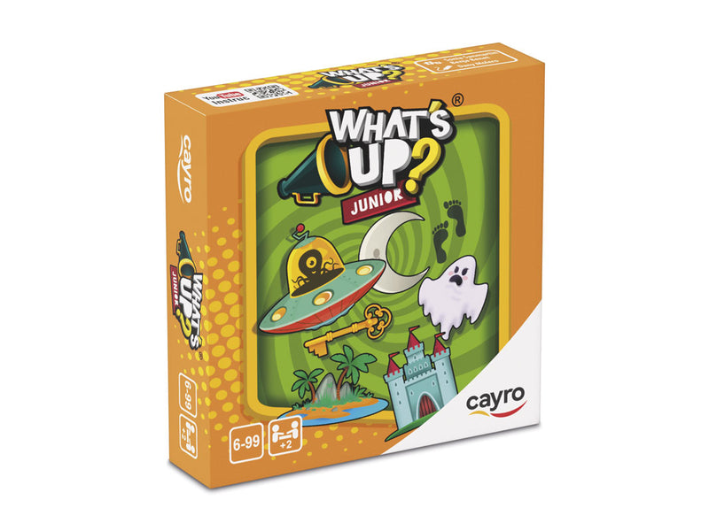 2. Juego mesa What's Up Jr Mini - Crea historias con mímica y palabras - Cayro 2-4 jugadores
