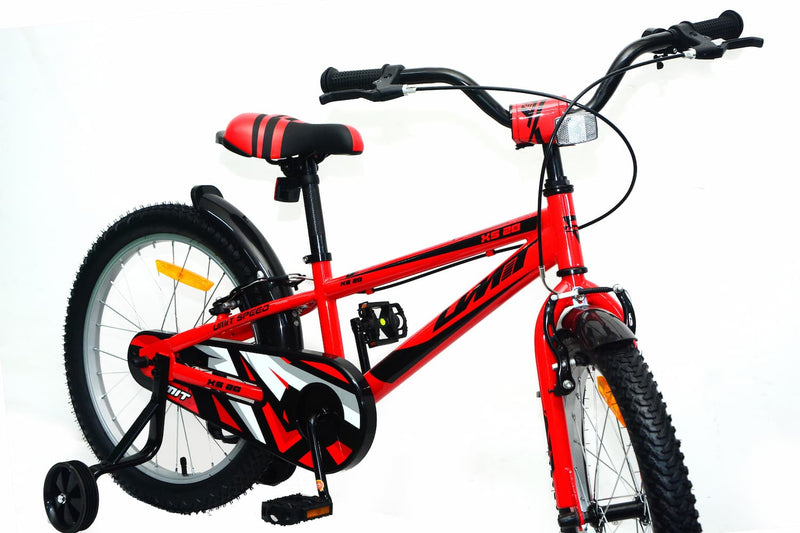 Bicicleta Infantil UMIT XS20 Roja 20" (Ref. 2016-1) - Unisex 6-9 Años con Frenos V-Brake