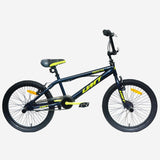 Bicicleta BMX UMIT 20" Azul Neón con Rotor y Pegs (2024-2), vista 4