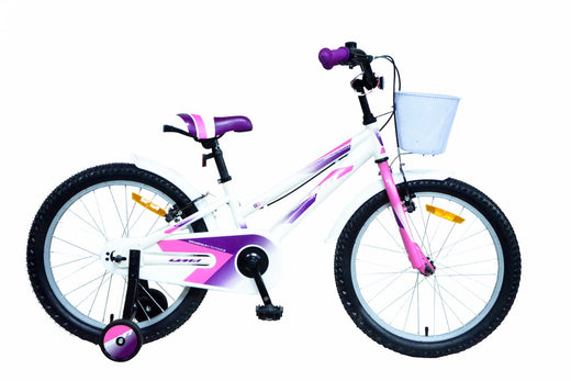 Bicicleta UMIT Calypso 20" Blanca-Rosa (2025-53)