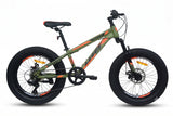 Bicicleta UMIT Spartan X 20" Verde-Naranja Ruedas 3.0 Shimano 7V (2036-4)