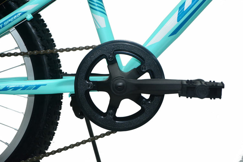 Bicicleta UMIT Diana 20 Pulgadas Turquesa con Cesta y Portamuñecas - Ref. 2125-2