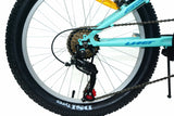 Bicicleta UMIT Diana 20" Turquesa con Cesta (2125-2) (vista 3)