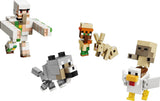 LEGO Minecraft 21592 Ataque del Jinete Avícola en el Desierto - producto montado sobre fondo blanco