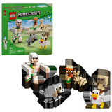 LEGO Minecraft 21592 Ataque del Jinete Avícola en el Desierto - display: caja + producto montado