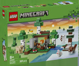 LEGO Minecraft 21593 Aventura de la Primera Noche - caja frontal oficial