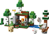 LEGO Minecraft 21593 Aventura de la Primera Noche - producto montado sobre fondo blanco