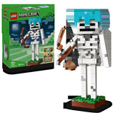 LEGO Minecraft 21594 El Esqueleto - display: caja + producto montado