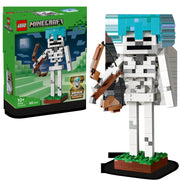 LEGO Minecraft 21594 El Esqueleto - display: caja + producto montado