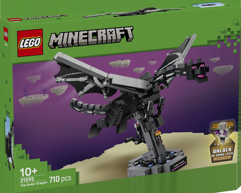 LEGO Minecraft 21595 El Dragón Ender - caja frontal oficial