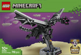 LEGO Minecraft 21595 El Dragón Ender - caja reverso con escenas de juego
