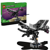 LEGO Minecraft 21595 El Dragón Ender - display: caja + producto montado
