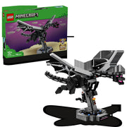 LEGO Minecraft 21595 El Dragón Ender - display: caja + producto montado
