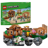 LEGO Minecraft 21596 Ataque del Evocador a la Aldea - display: caja + producto montado