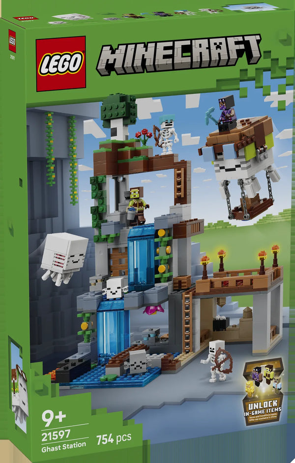 LEGO Minecraft 21597 Estación de Ghasts - caja frontal oficial