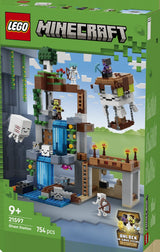 LEGO Minecraft 21597 Estación de Ghasts - caja lateral con detalles del set