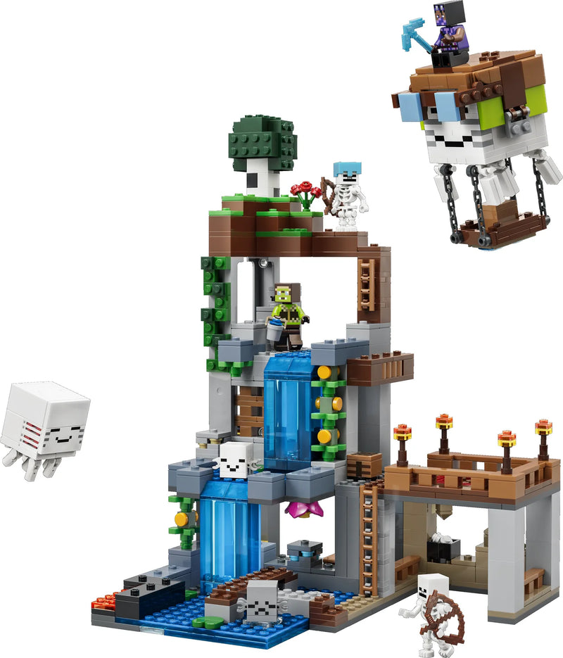 LEGO Minecraft 21597 Estación de Ghasts - producto montado sobre fondo blanco