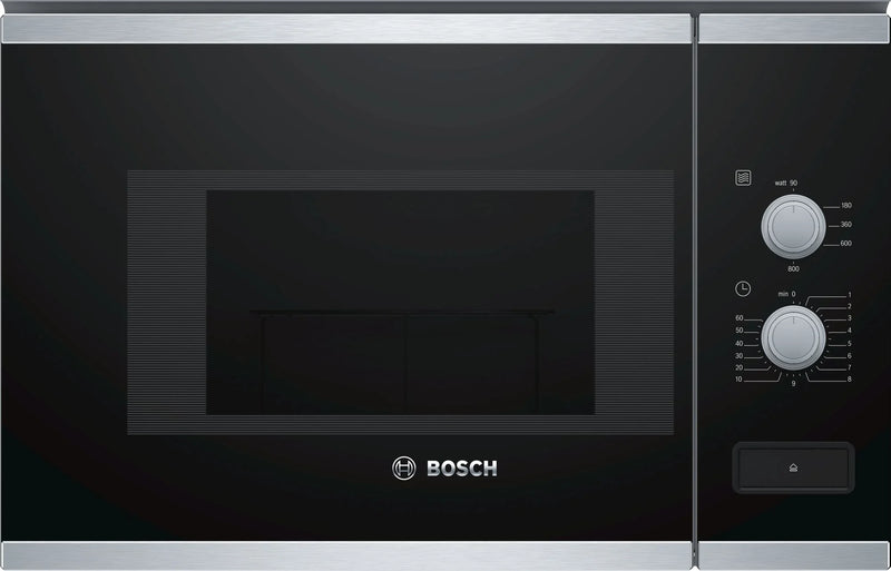 Microondas Integrable Bosch BFL520MS0 20L 800W Negro Inox