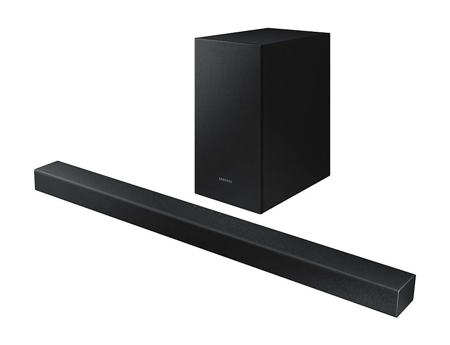 Infografía: Barra de Sonido Samsung HW-T420 2.1 150W Dolby Bluetooth