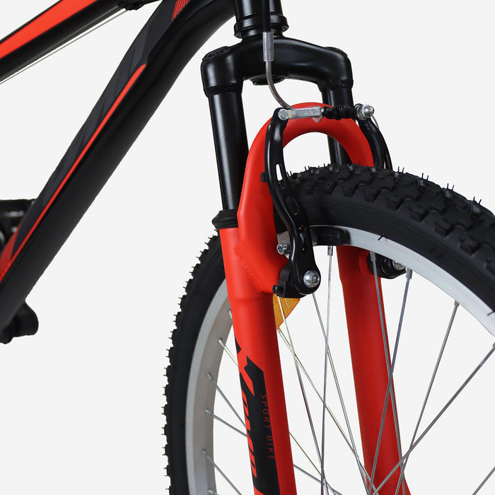 Umit Bicicleta 24" Mountain Bike XT240 Negra Roja (2421-71)