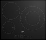 Beko Encimera Inducción 3 Fuegos 60cm 7200W HII63205MT