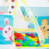 Puerta plegable de la tienda Moltó Activity Car 24725 con bolas dentro