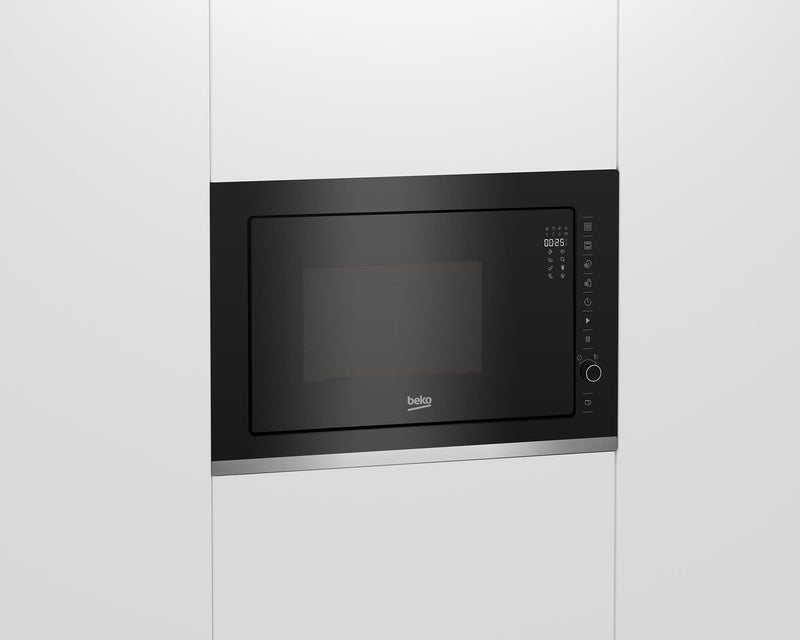 Beko Microondas Integrable 25L Negro Inox Grill 900W BMGB25333X