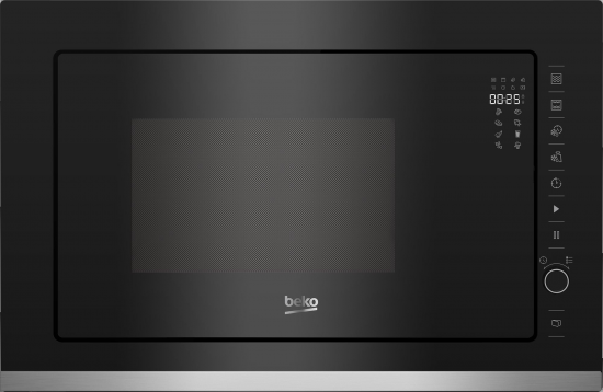 Beko Microondas Integrable 25L Negro Inox Grill 900W BMGB25333X