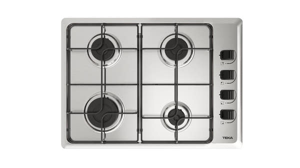 Encimera Gas Butano TEKA HLX540 4 Fuegos 60cm Inox
